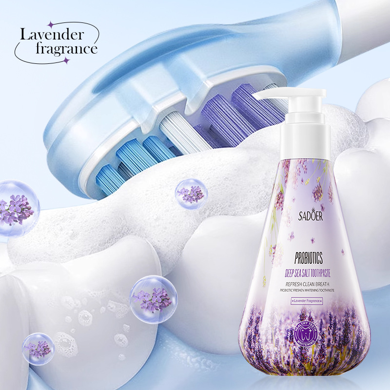 Teeth Whitening Baking Soda - SADOER Dentifrice Blanchissant au Bicarbonate de