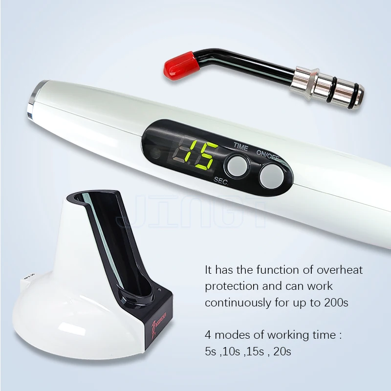 Teeth Whitening Kit With Light - Lumière de polymérisation dentaire pic LED