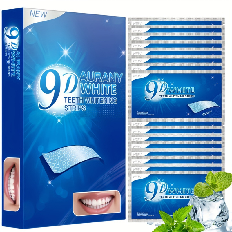 Teeth Whitening Retainer - 21 paires de bandes de blanchiment