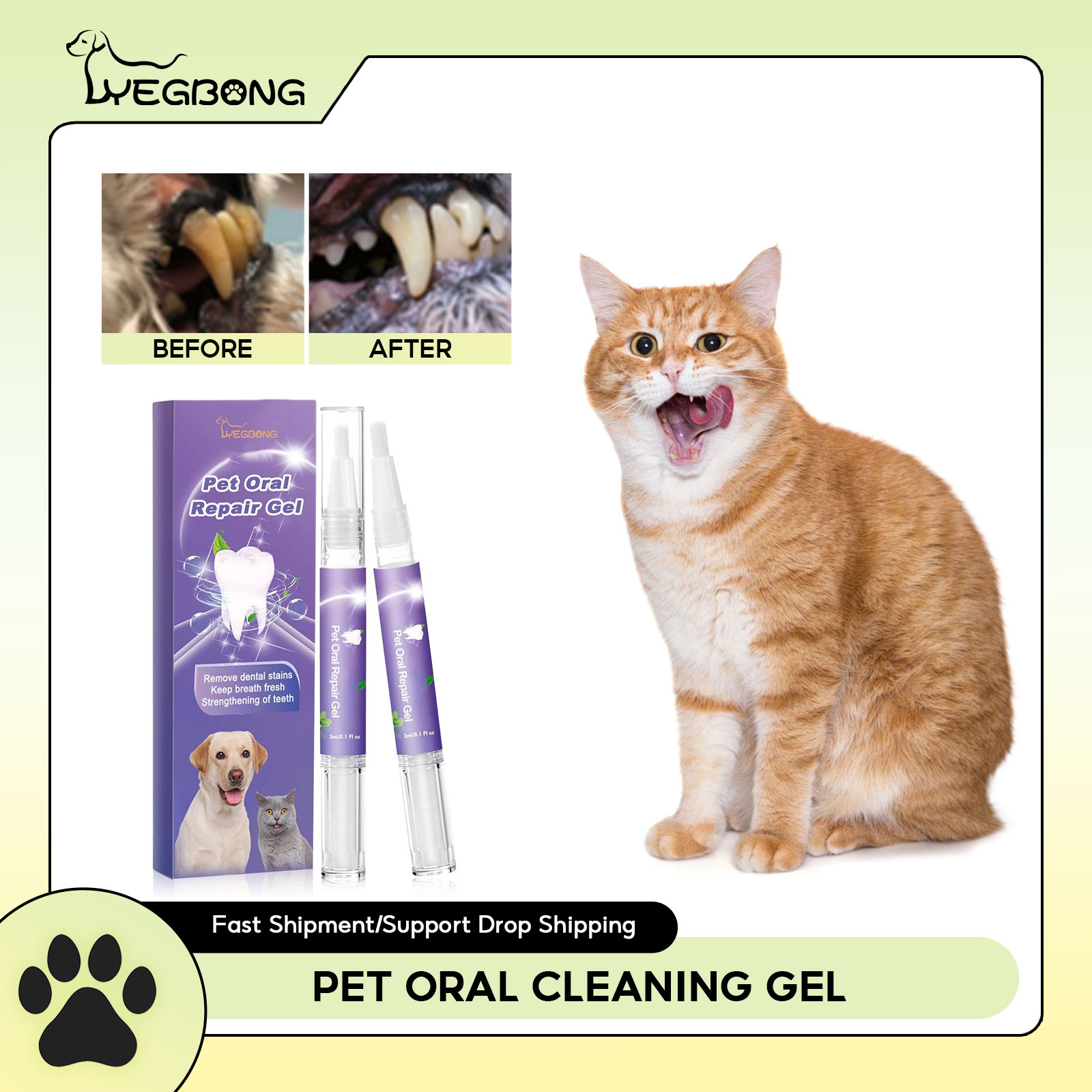 Teeth Whitening Gels Used By Dentists - Gel de réparation orale pour animaux