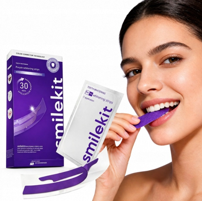 Teeth Whitening Quotes - Lot de 7/14 paires de patchs