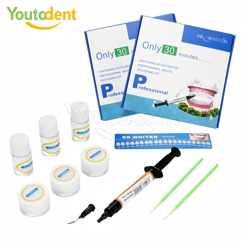 Teeth Whitening Bleaching Kit - Kit de blanchiment dentaire 35% peroxyde