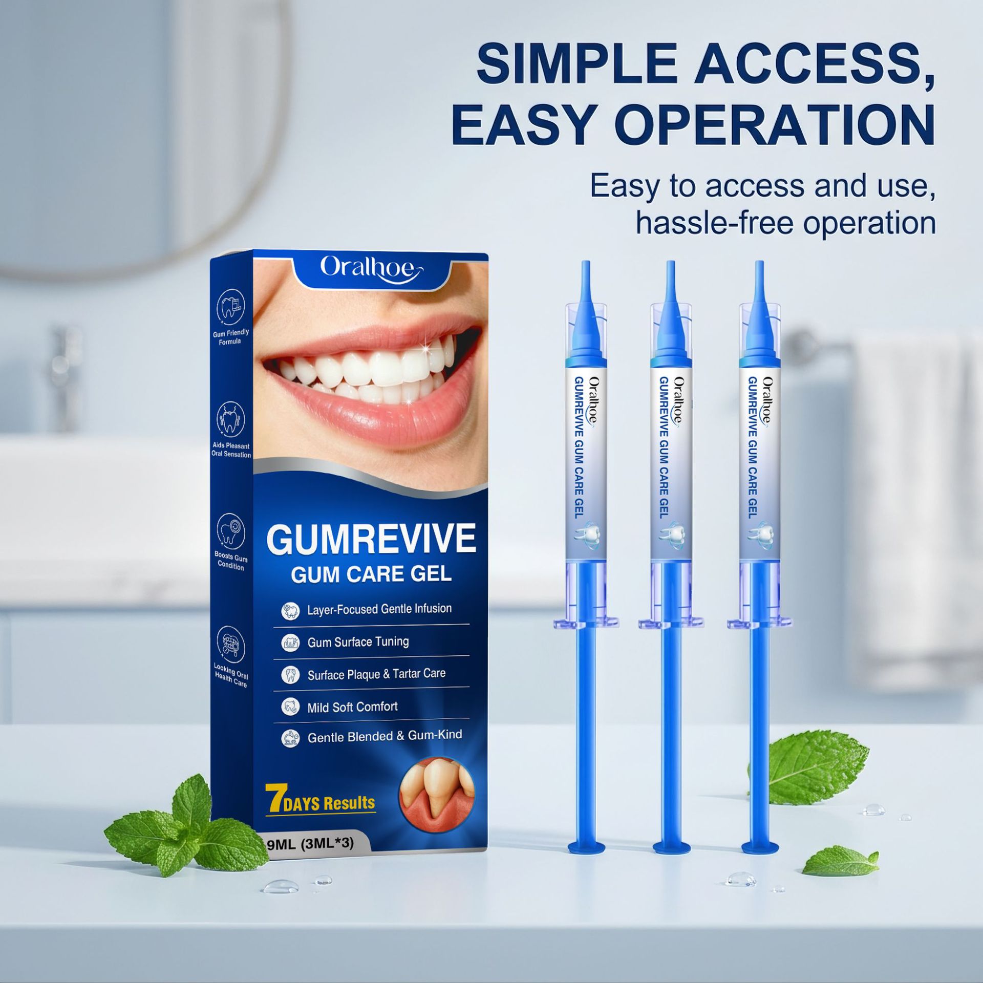 Teeth Whitening Gels Used By Dentists - Gel de soin buccal, kit de