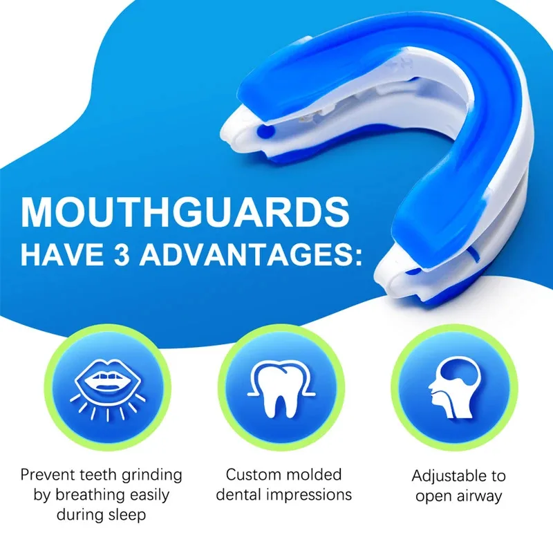 Dental Guard Night - Protège-dents ajustable anti-ronflement pour la nuit,