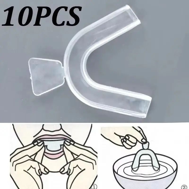 Teeth Whitening For Trays - 10 Pièces Protège-dents en Silicone, Protecteur