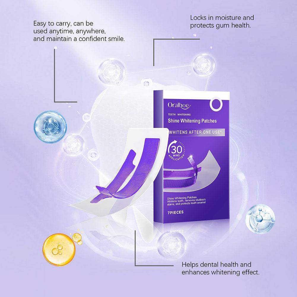 7 bandes blanchissantes pour l - Teeth Whitening Bleaching Kit avis et prix