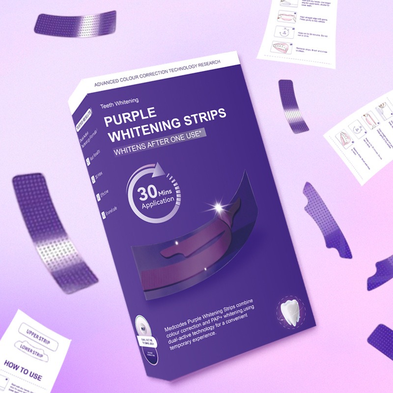 Bandes dentaires sèches V34 vi - Teeth Whitening Strips avis et prix