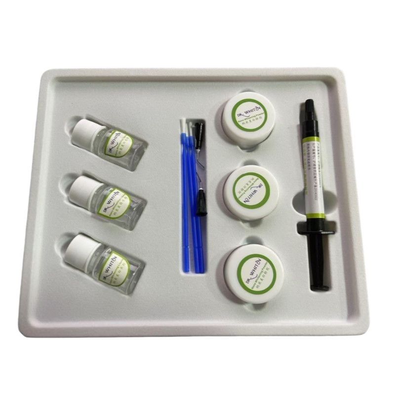Ensemble de blanchiment dentai - Colgate Whitening Teeth avis et prix