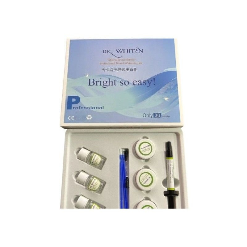 Ensemble de blanchiment dentai - Colgate Whitening Teeth avis et prix