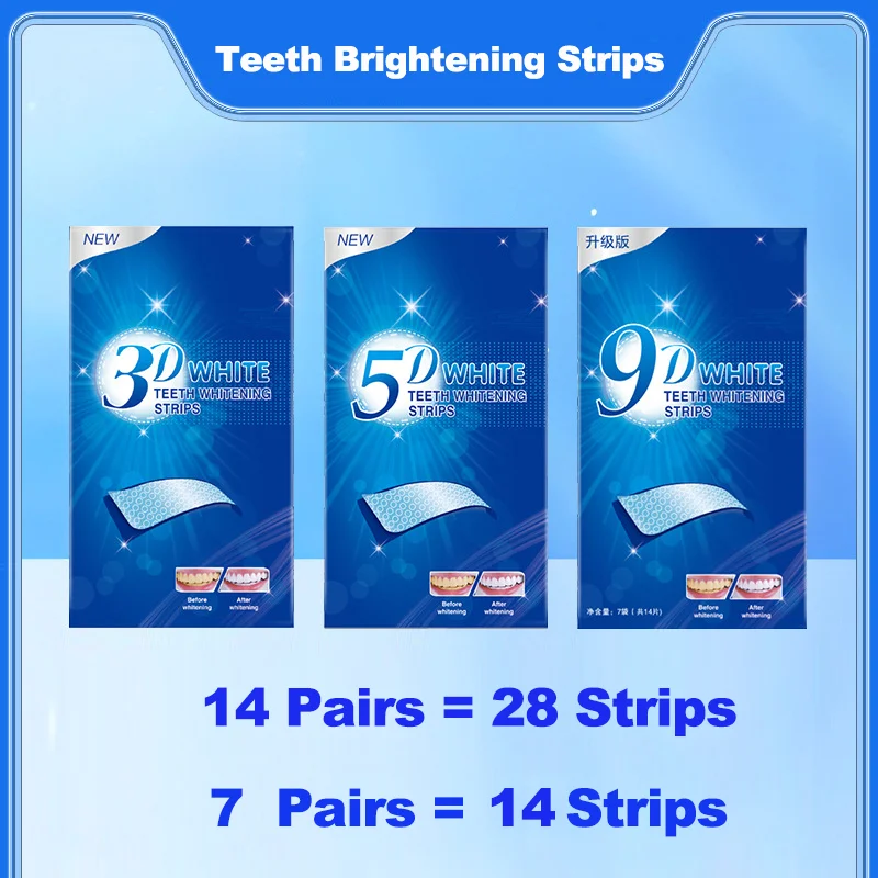 2 boîtes de bandes de blanchim - Whitening Strip 3D avis et prix