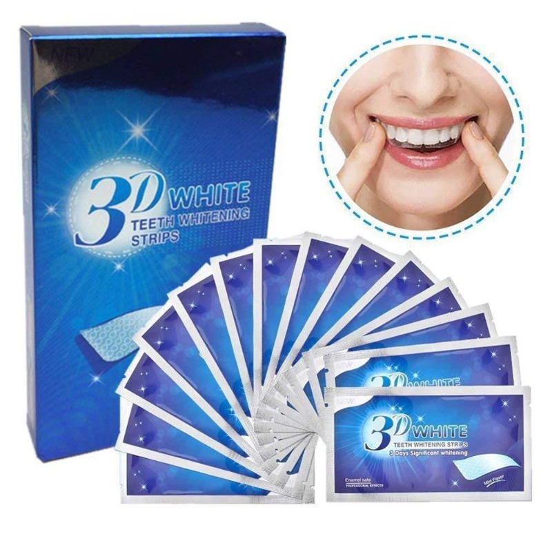 7 paires de bandes éclaircissa - Whitening Strip 3D avis et prix