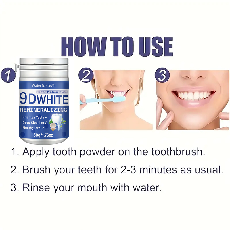 Poudre dentifrice blanchissant - Teeth Whitening Baking Soda avis et prix