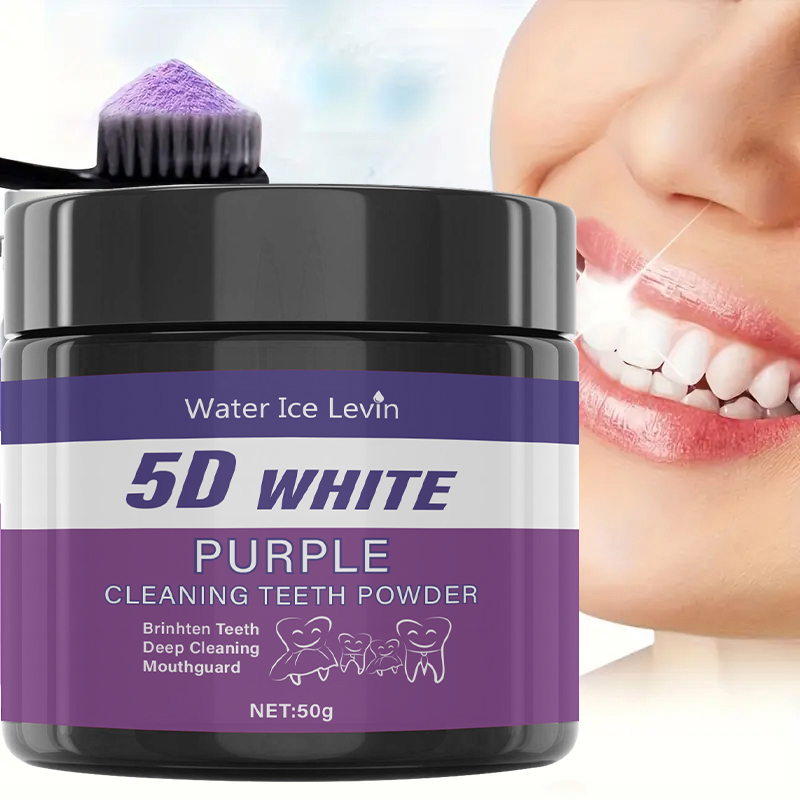 Poudre de dents blanches 5D. F - Teeth Whitening Baking Soda avis et prix