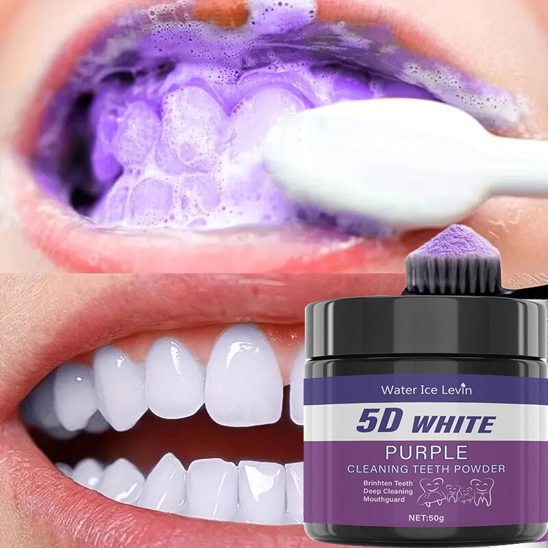 Poudre de dents blanches 5D. F - Teeth Whitening Baking Soda avis et prix