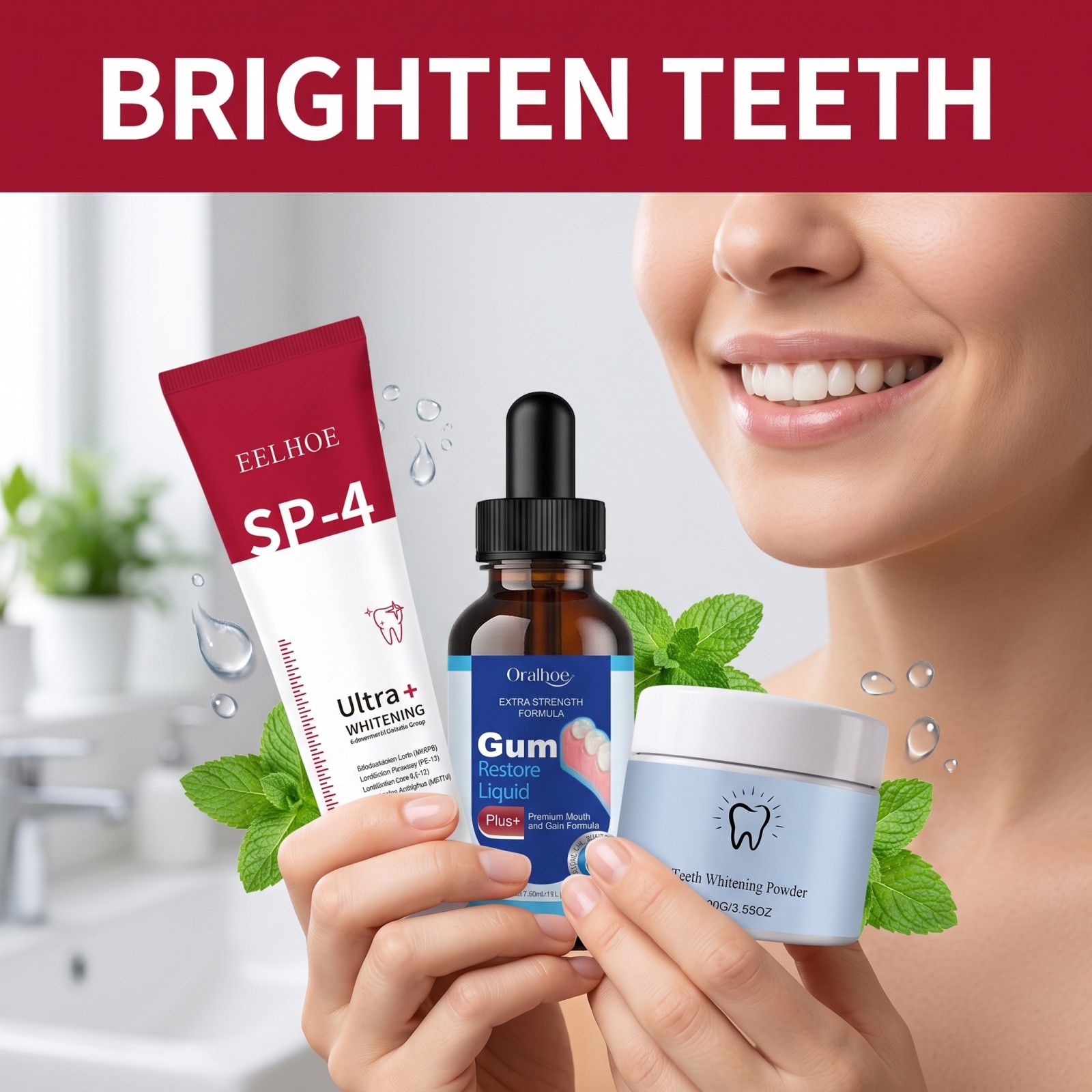 Kit de Soins Bucco-Dentaires C - Teeth Whitening Quotes avis et prix