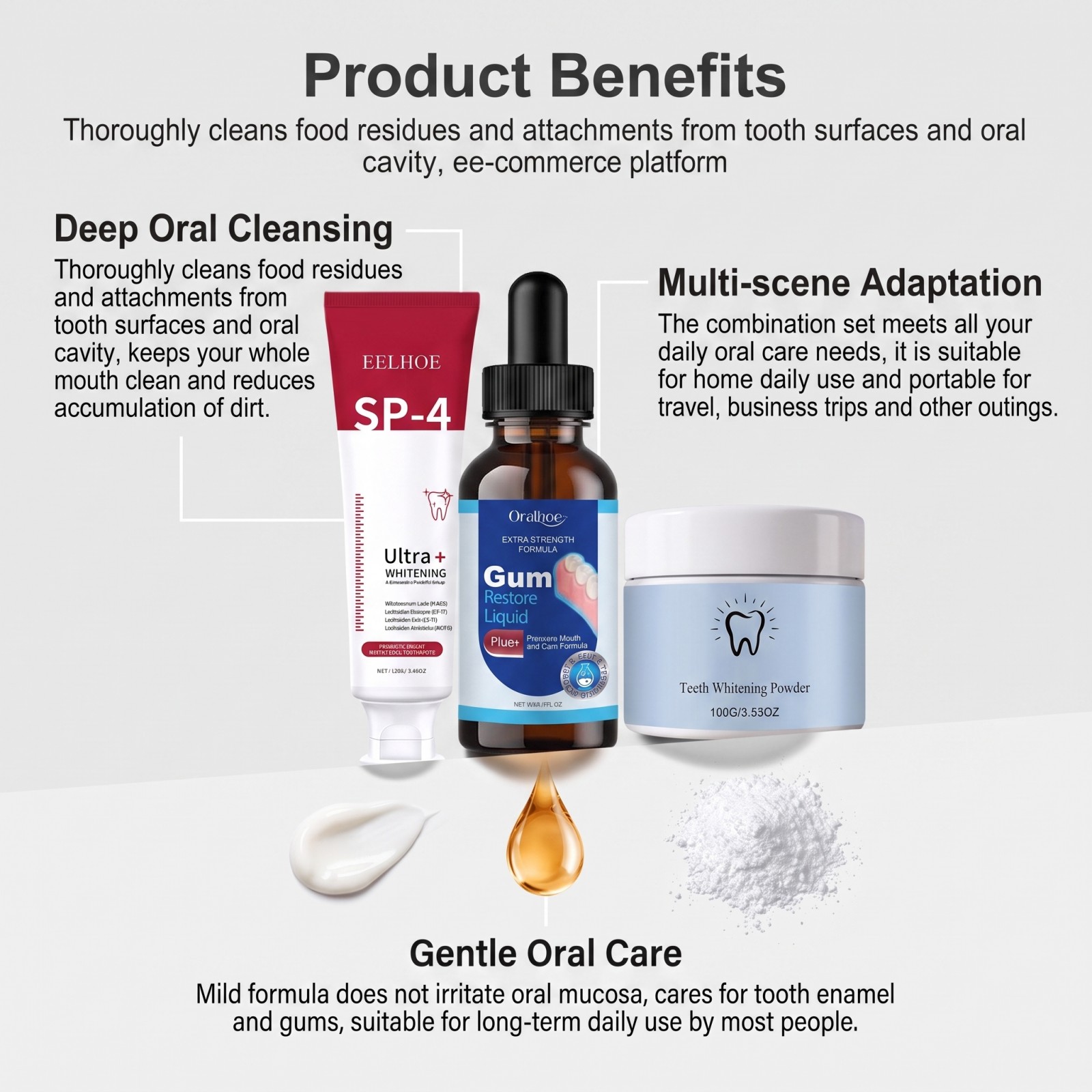 Kit de Soins Bucco-Dentaires C - Teeth Whitening Quotes avis et prix