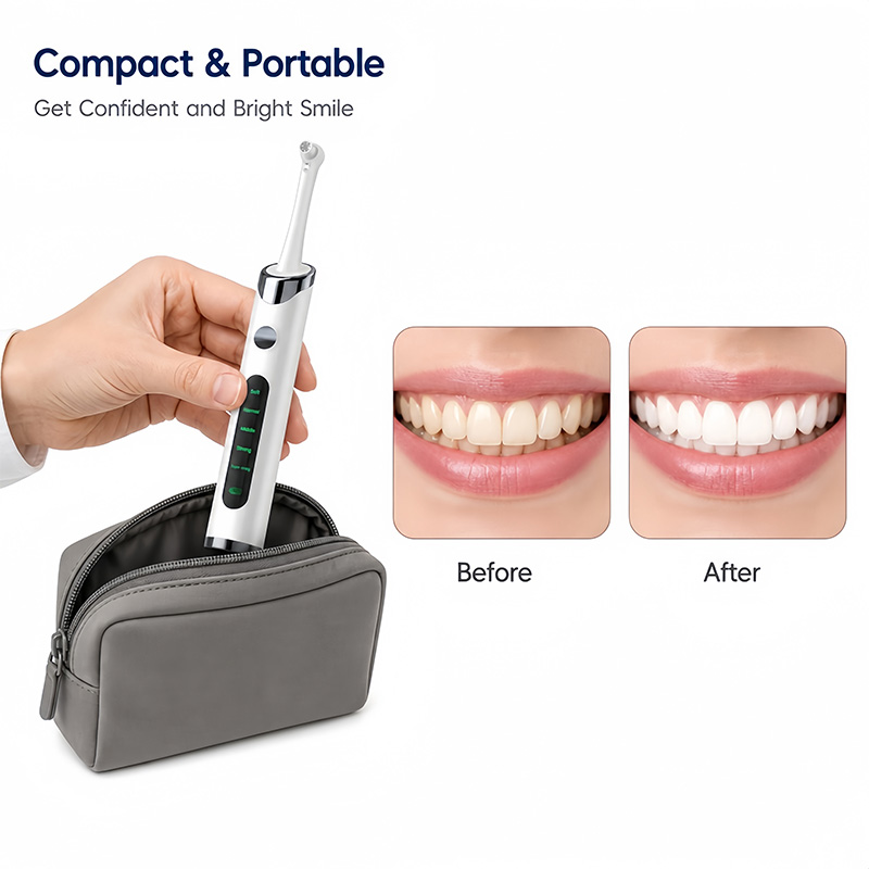 Polisseur dentaire, kit de bla - Teeth Whitening Kit With Light avis et prix