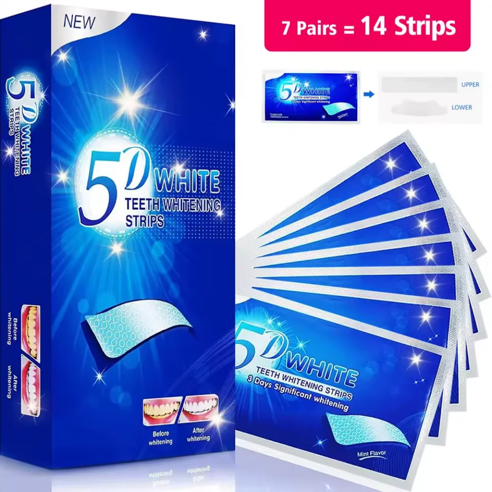 Bandes blanchissantes 3D/5D/9D - Whitening Strip 3D avis et prix