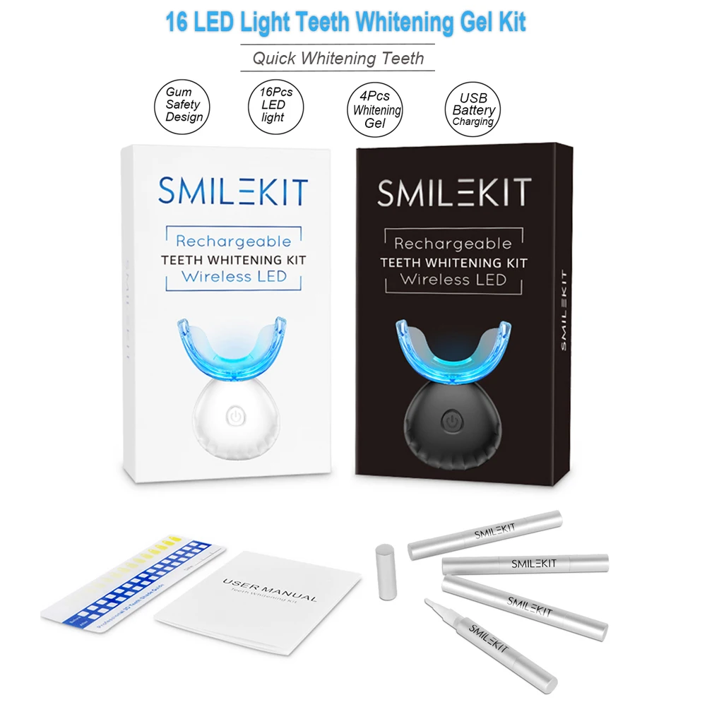 Kit de blanchiment des dents d - Teeth Whitening Bleaching Kit avis et prix