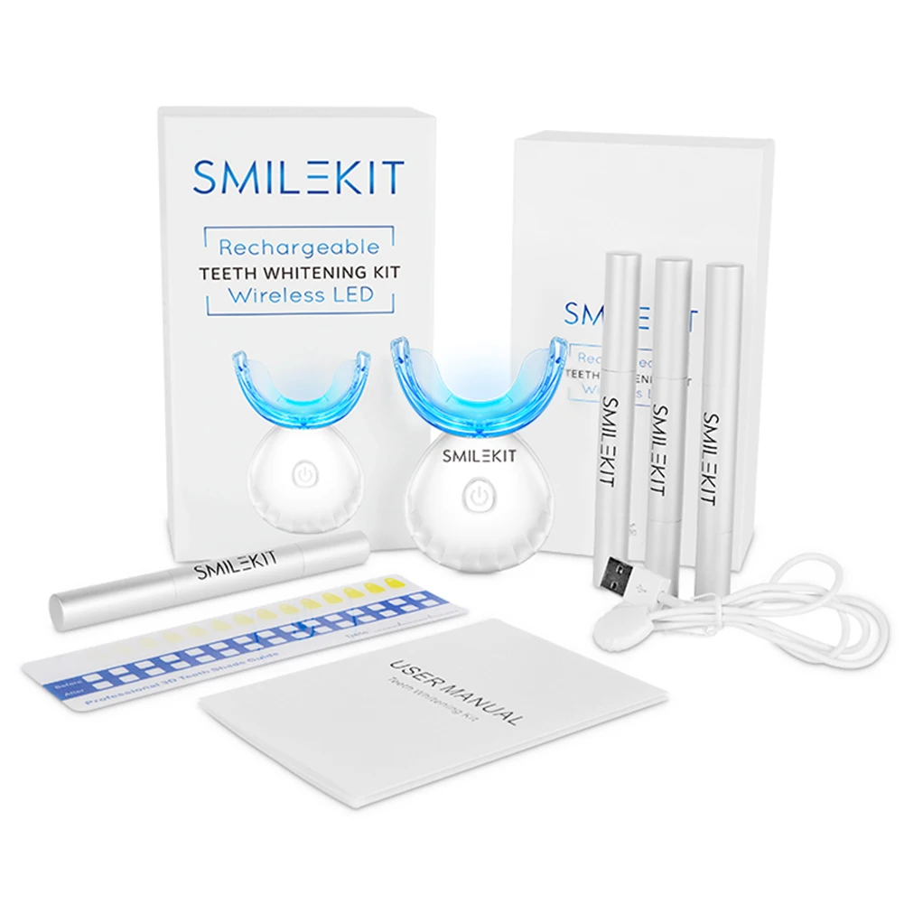 Kit de blanchiment des dents d - Teeth Whitening Bleaching Kit avis et prix