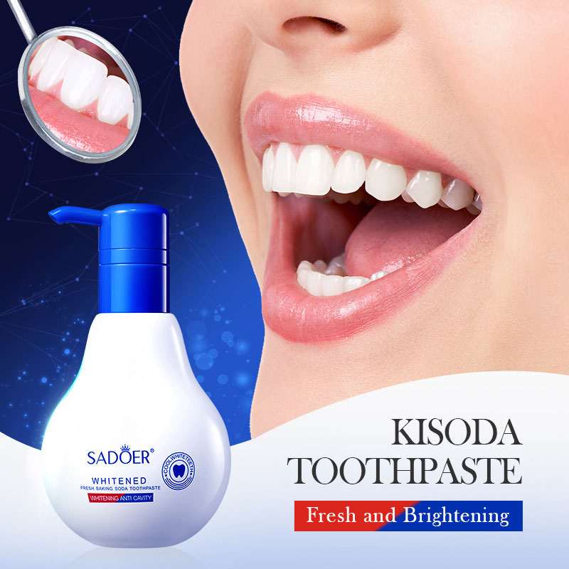 Tubes de dentifrice au Soda, 1 - Teeth Whitening Baking Soda avis et prix