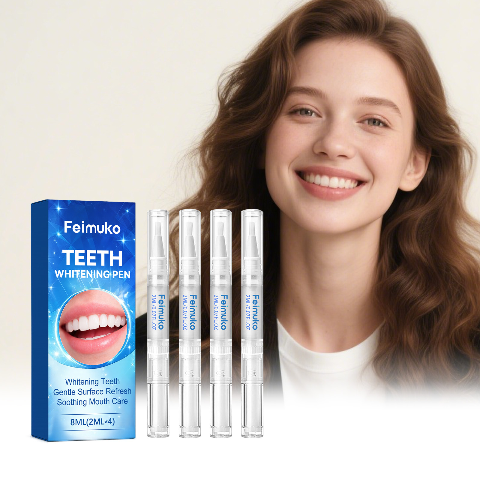 Kit de blanchiment dentaire 4- - Teeth Whitening Bleaching Kit avis et prix