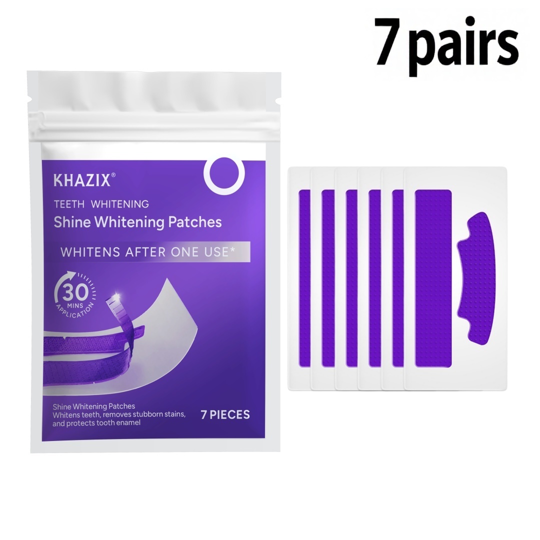 7 paires de bandes blanchissan - Teeth Whitening Routine avis et prix