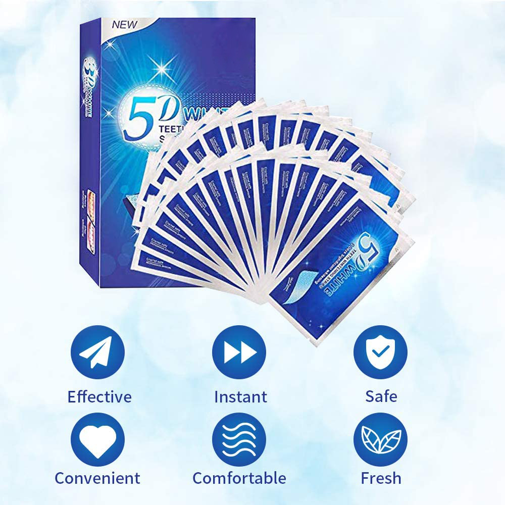 Bandelettes blanchissantes 5D  - Teeth Whitening Retainer avis et prix