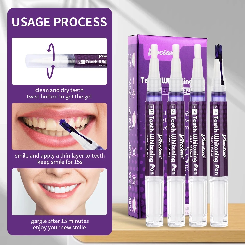Vaclav V34 stylo gel de blanch - Teeth Whitening Retainer avis et prix